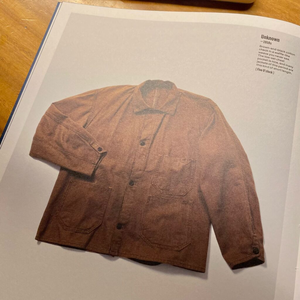 『Vintage Coverall』掲載の1910年代頃の無名ヴィンテージ・カバーオール
