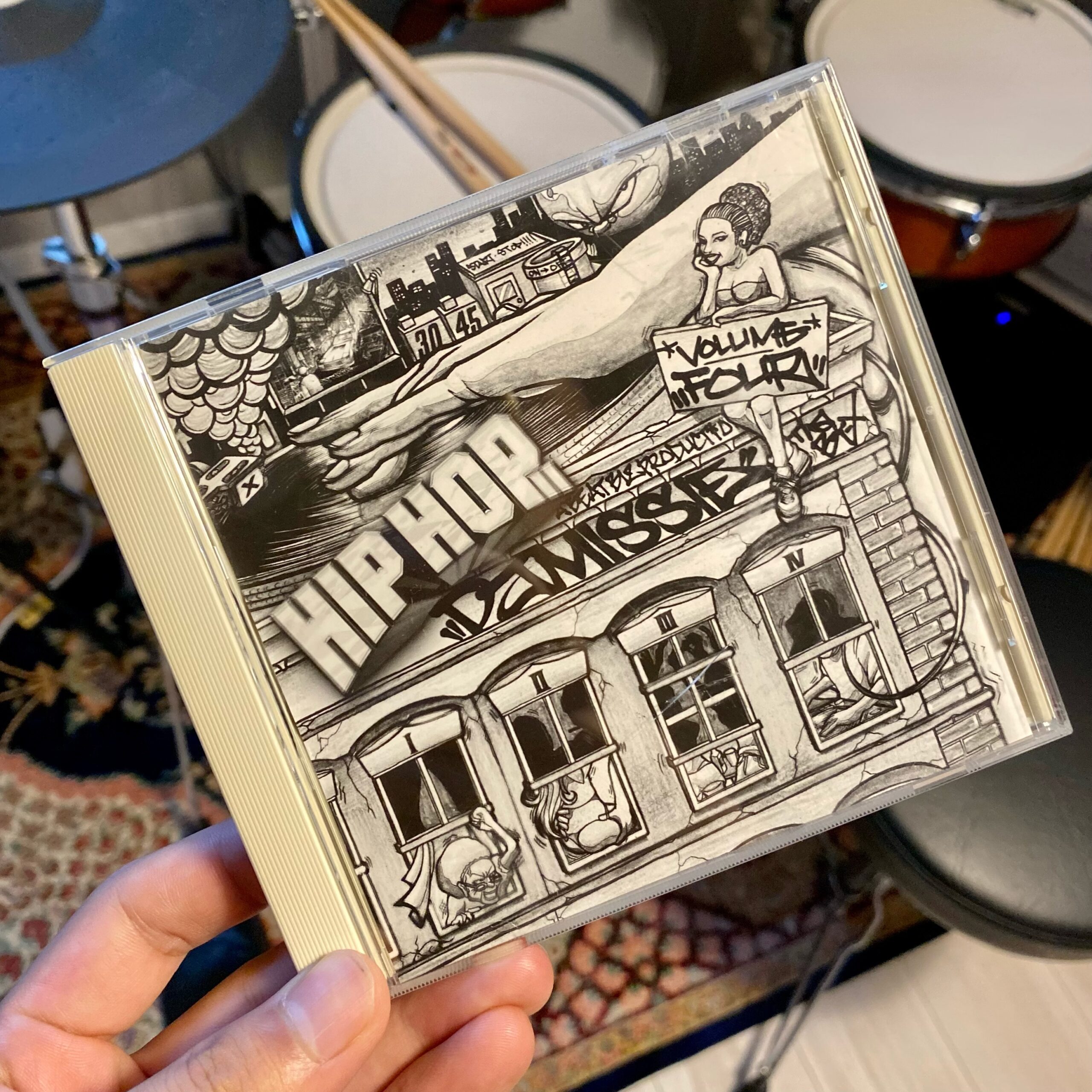realmad HECTICで購入したDJ MISSIE「HIP HOP」のCD