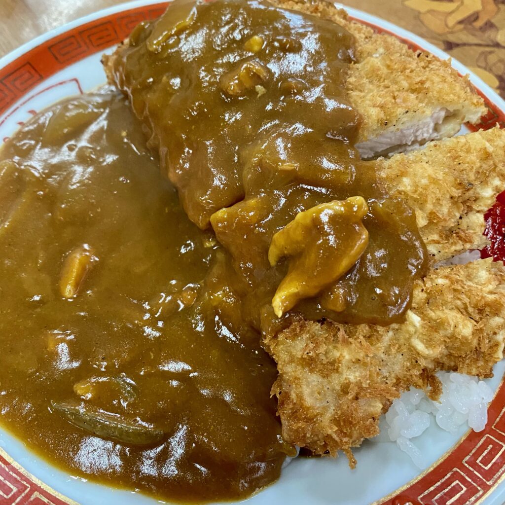 秩父のパリーで食べた昔ながらのカツカレー