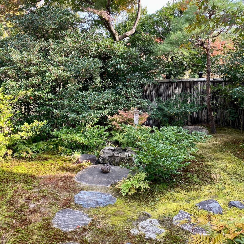 愛知県犬山市の日本庭園・有楽苑の風景
