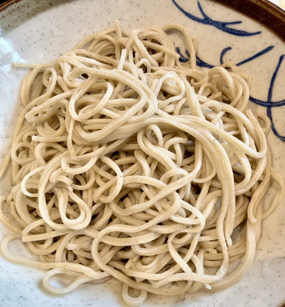 佐渡で食べた手打ち蕎麦