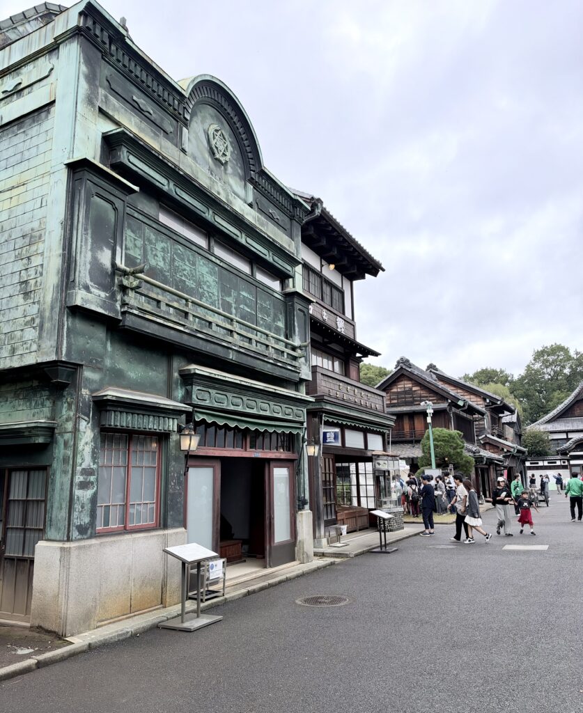 江戸東京たてもの園東ゾーンの歴史的商店街